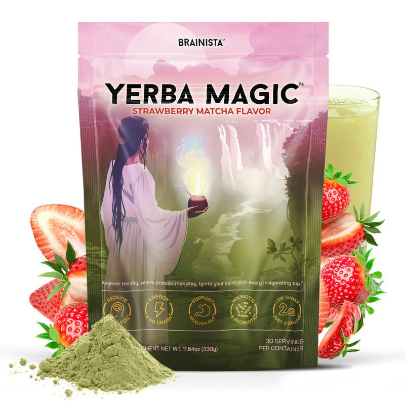 Yerba Magic | Yerba Mate Instant Tea Powder | 20, 24, or 30 Servings | Multiple Flavors Available