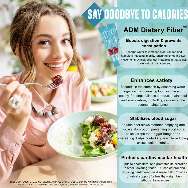 Nulsee| Probiotic & Prebiotic Plant-Based Fibersupplement with Patented Fibersol-2 & 50 Billion Cfu|Supports Healthy Blood Sugar Control, Hungerregulation, & Metabolic Balance |Doctor-Formulated Adult Nutritional Blend