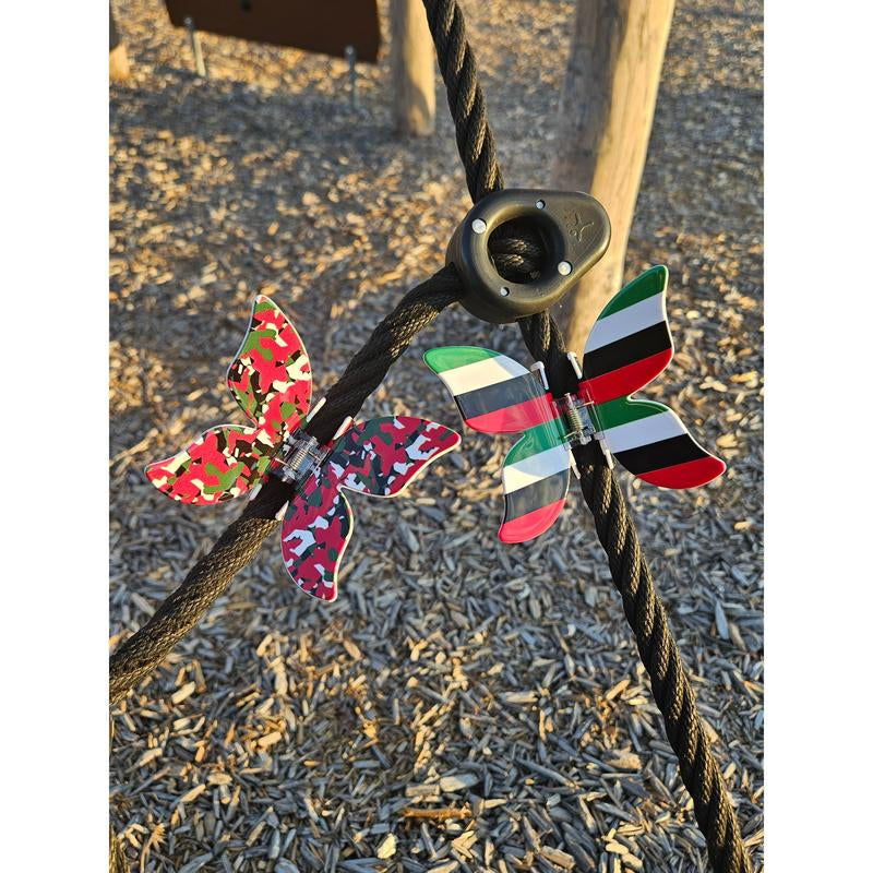 Palestine Hair Clip Red Greeen White Black Hair Claw