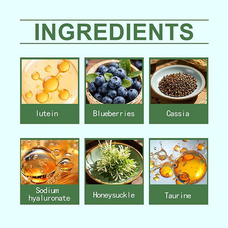 Lutein Eye Spray | Hydrating & Moisturizing Eye Mist | Refresh & Relieve Dry Eyes | Natural Eye Moisturizer to Hydrate Tired Eyes & Reduce Strain | Gentle Daily Eye Care Mist