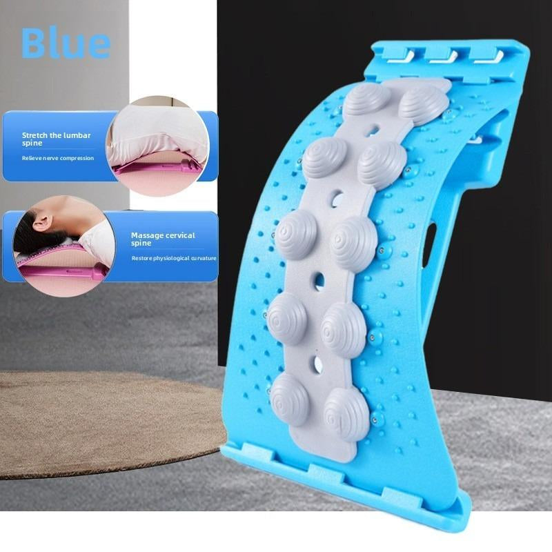 Lumbar Soother Stretching Skinny Shoulders Thin Back Yoga Spine Correction Hunchback Relaxation Massager Waist Support Outdoor Massage Machine