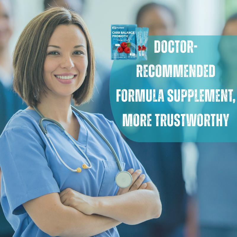 Nulsee| Probiotic & Prebiotic Plant-Based Fibersupplement with Patented Fibersol-2 & 50 Billion Cfu|Supports Healthy Blood Sugar Control, Hungerregulation, & Metabolic Balance |Doctor-Formulated Adult Nutritional Blend