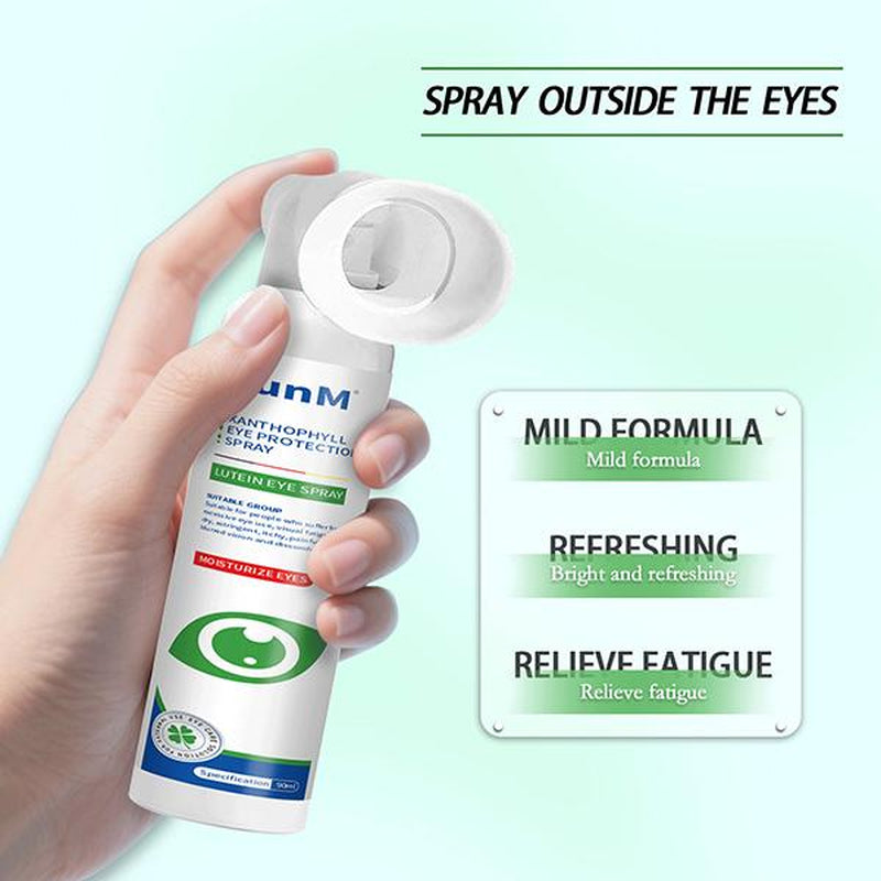 Lutein Eye Spray | Hydrating & Moisturizing Eye Mist | Refresh & Relieve Dry Eyes | Natural Eye Moisturizer to Hydrate Tired Eyes & Reduce Strain | Gentle Daily Eye Care Mist